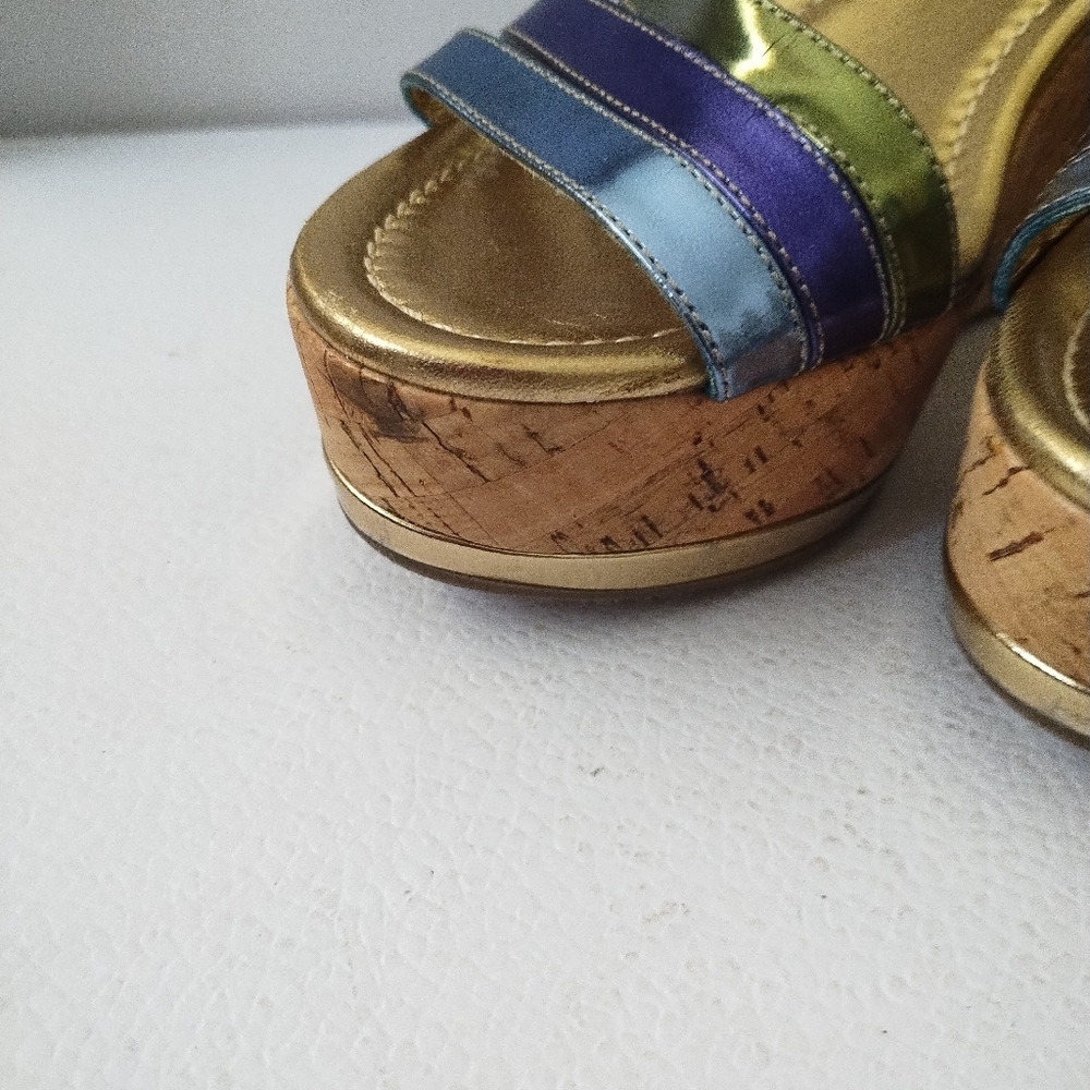 PRADA PLATFORM SANDALS - Picture 4 of 11